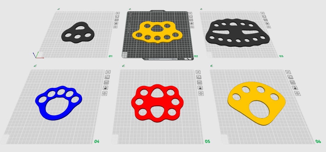 Rigging Plate Pack | FREE 3MF Digital Download
