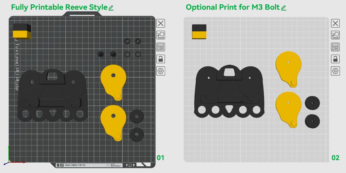 REEVE-Style Highline Pulley | 3D Printable Digital Download